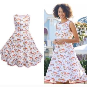 Disney Main Street USA Midi Dress